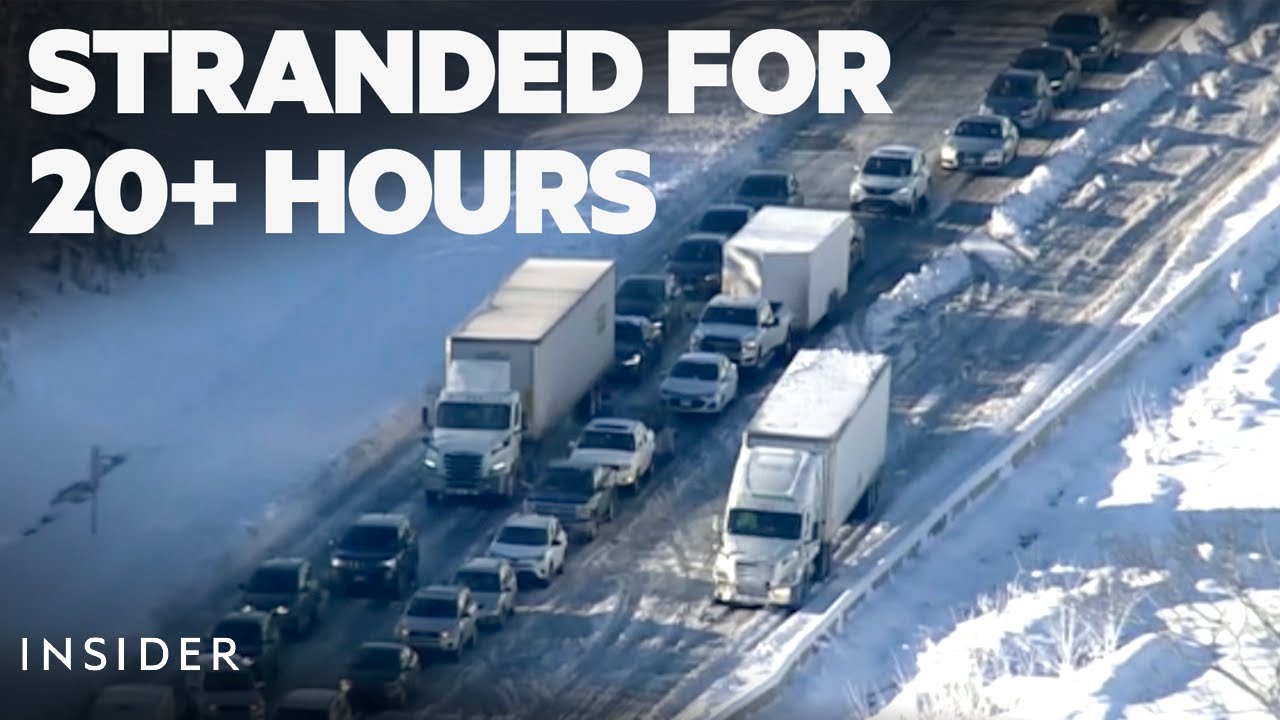 Hundreds Of Drivers Stuck On I-95 Without Fuel And Food