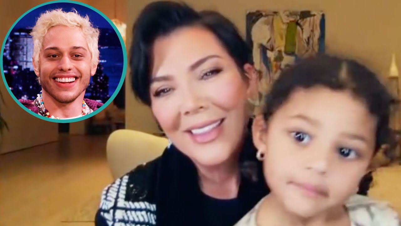 Stormi Saves Kris Jenner From Pete Davidson Question