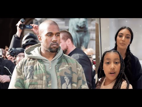 Kanye West Goes off on Kim Kardashian for Putting North West on Tik Tok without his Consent!