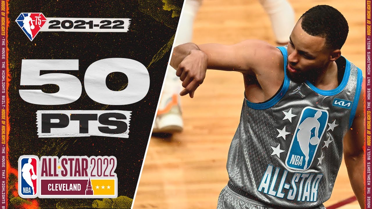 Stephen Curry MAKES HISTORY 😳 50 Points Full Highlights | 2022 All-Star Game