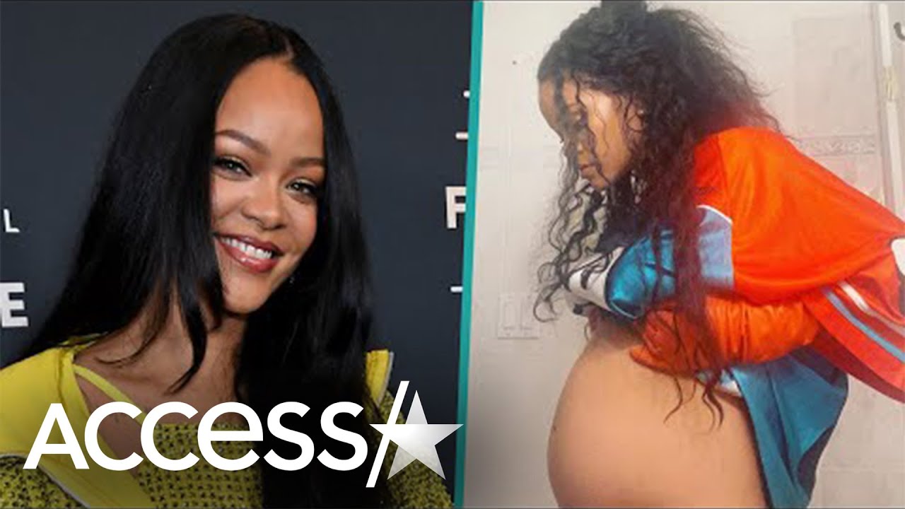 Rihanna Bares Her Baby Bump In First Instagram Pregnancy Post