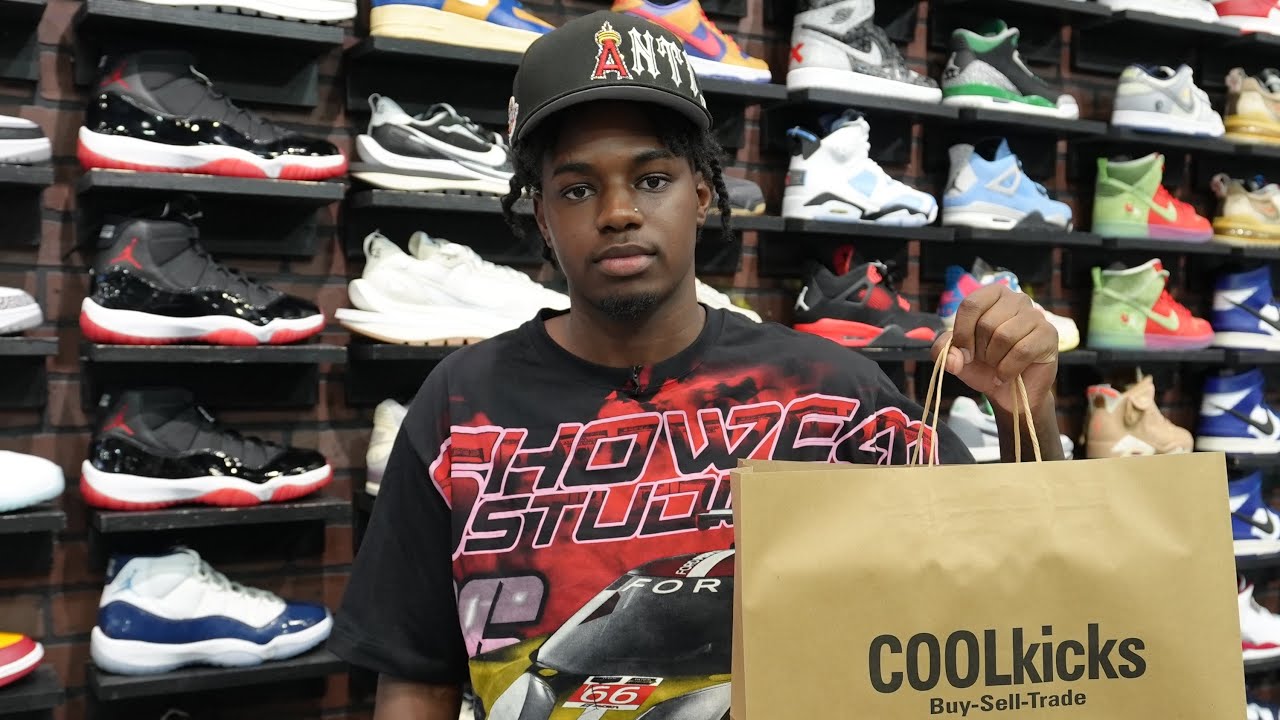 K Showtime Goes Shopping For Sneakers With CoolKicks