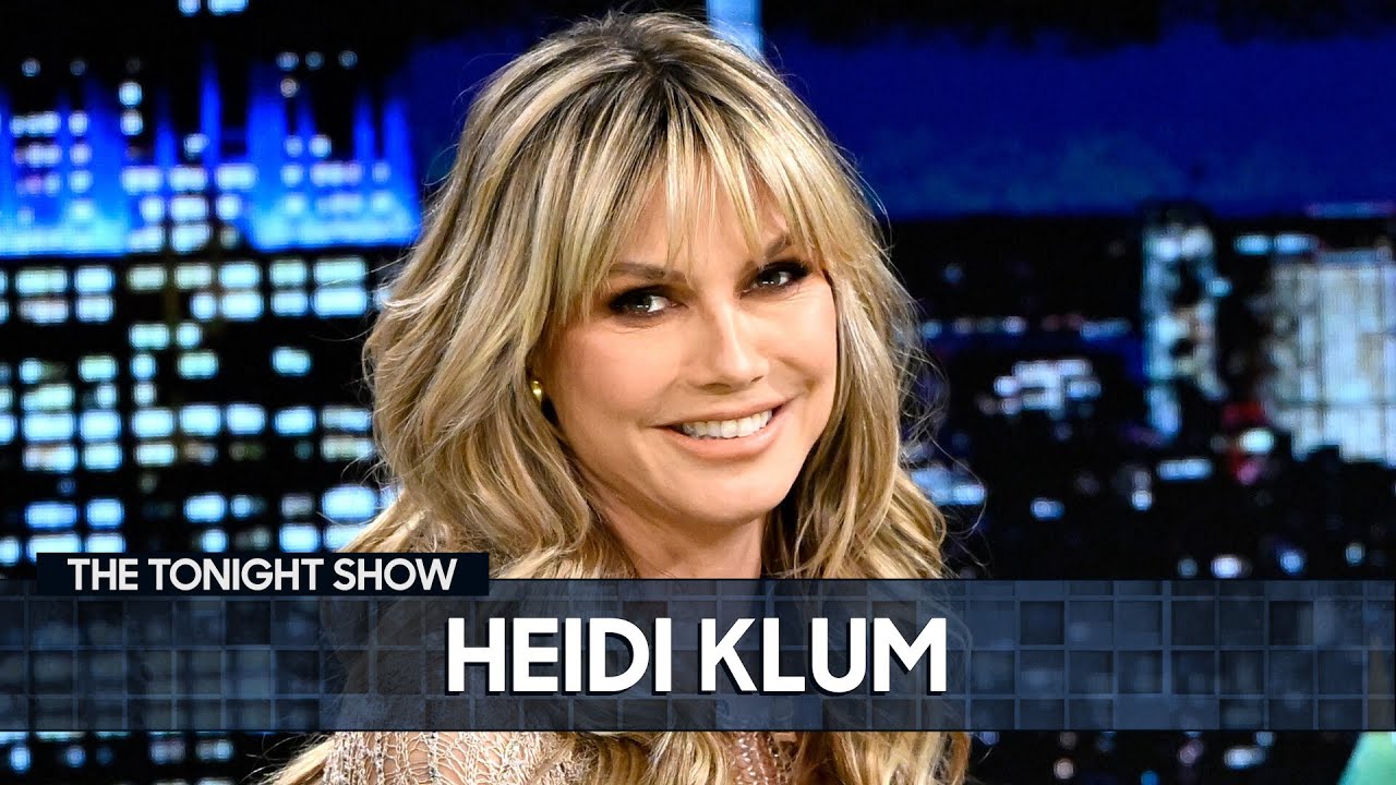 Heidi Klum Talks About Making Music with Snoop Dogg and Teaches Jimmy How to Dance | Tonight Show