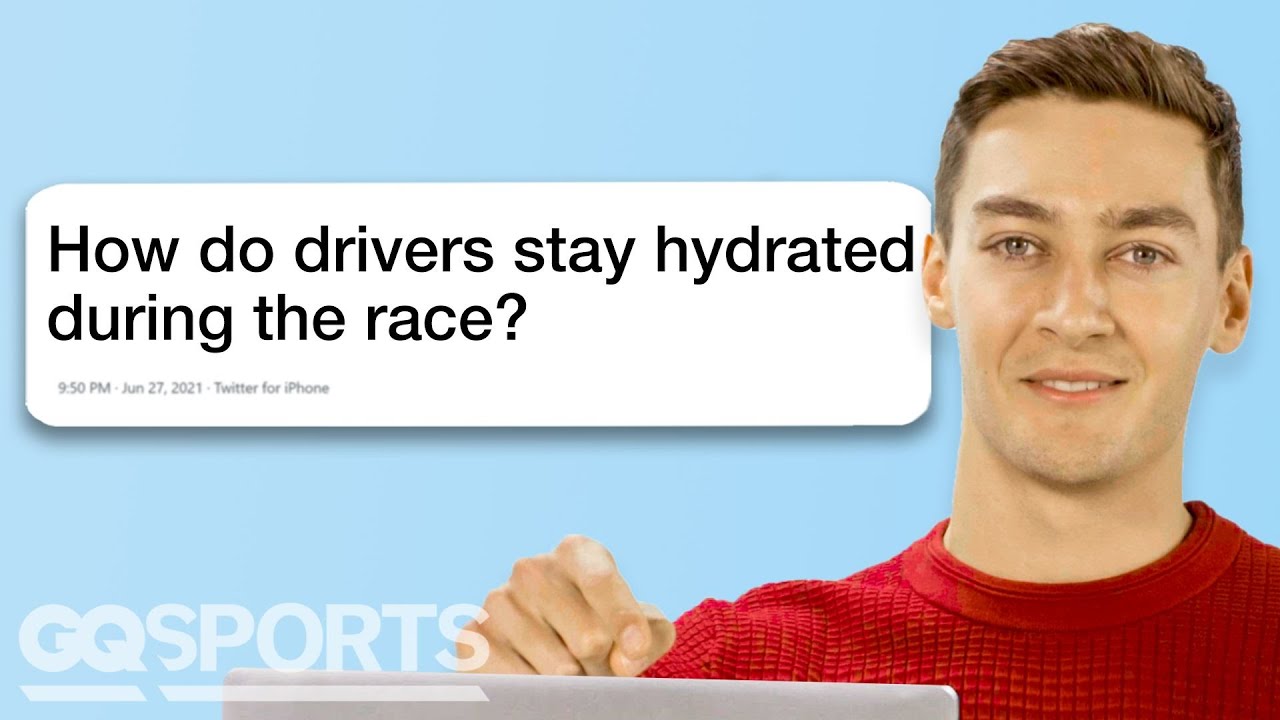 Formula 1 Driver George Russell Replies to Fans on the Internet | GQ Sports