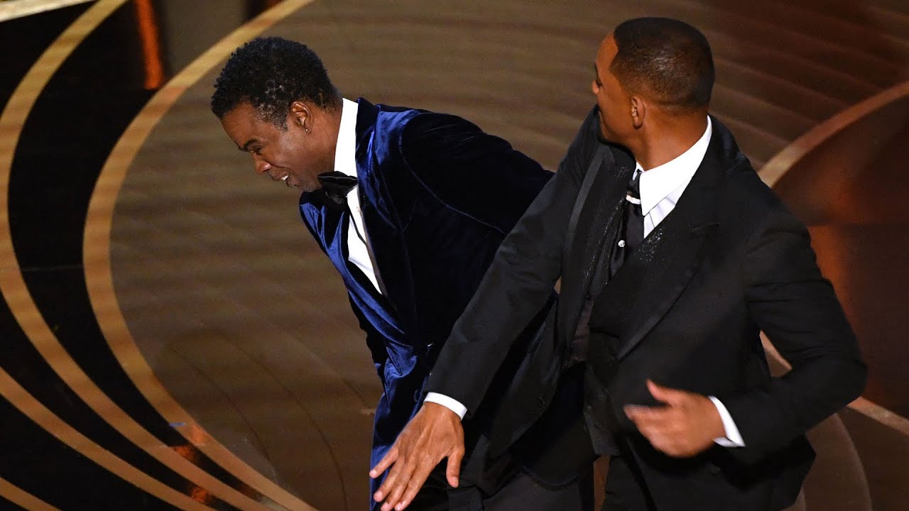 Will Smith strikes comedian Chris Rock during Oscars