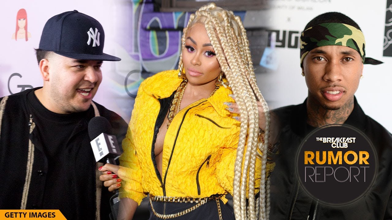 Rob Kardashian & Tyga Call Out Blac Chyna Over Claims She Has ‘No Support’ Financially With Her Kids