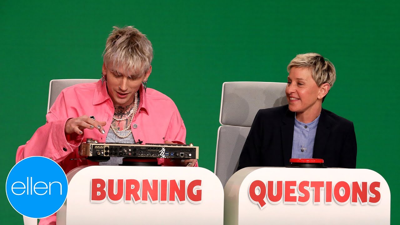 Machine Gun Kelly Answers Ellen’s ‘Burning Questions