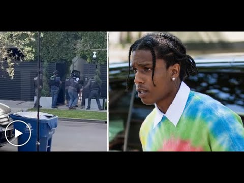 A$AP Rocky arrested at LAX airport for Shooting a Man in 2021. His bail is $550K