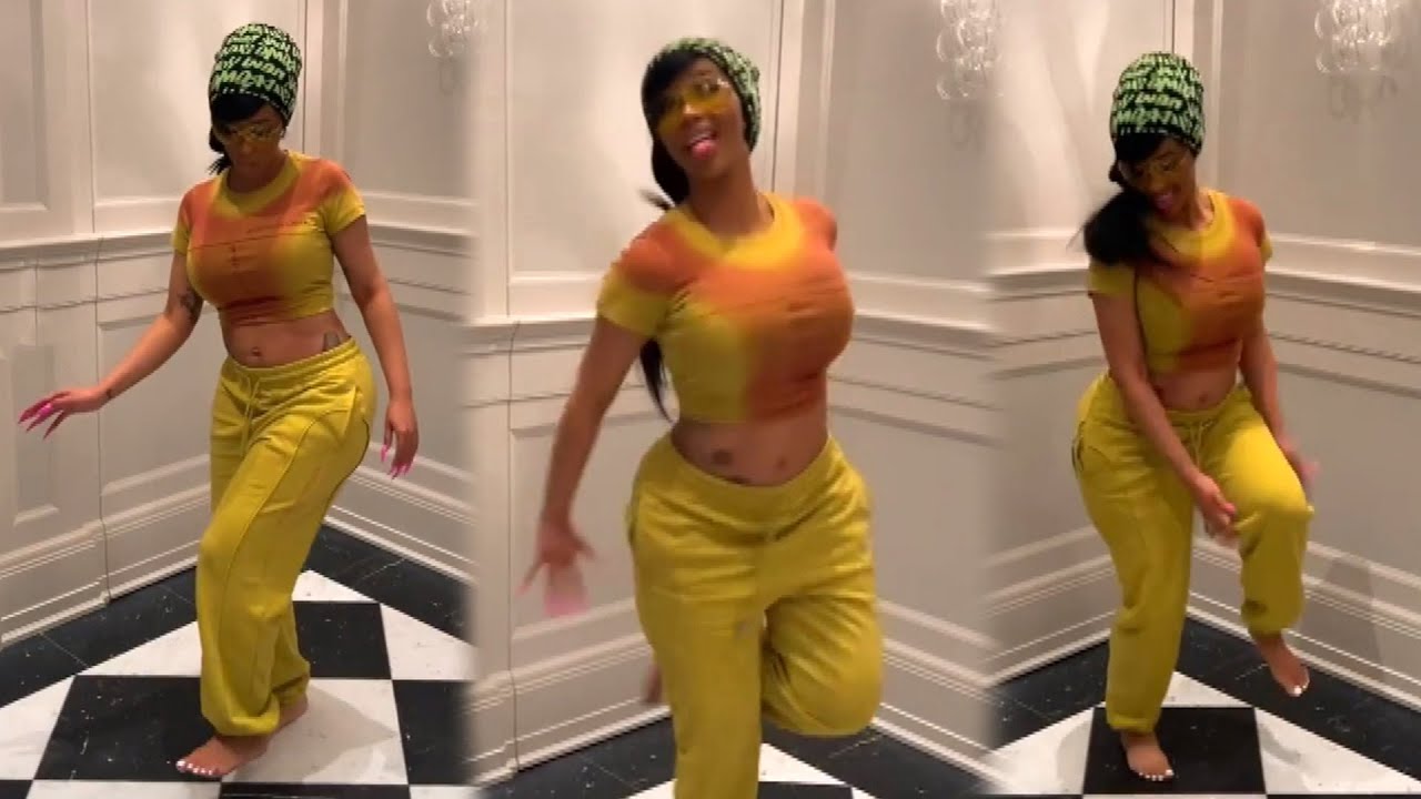 Cardi B TROLLS HERSELF With ‘Shake It’ TikTok Dance