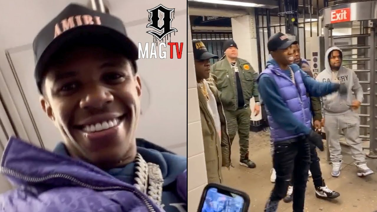 A Boogie Got Fat Joe, Fab & Jadakiss Takin The Subway For “I’m From New York” Video! 🎥