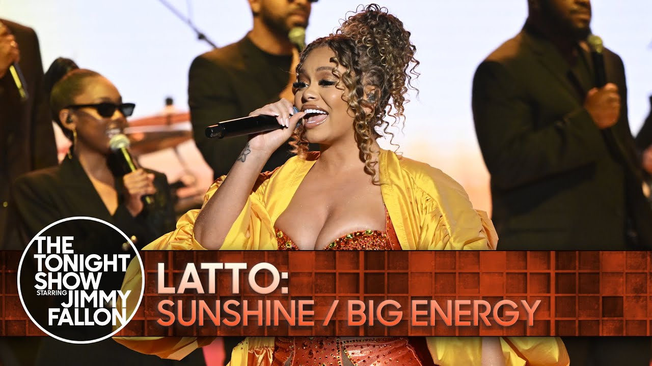 Latto: Sunshine / Big Energy | The Tonight Show Starring Jimmy Fallon