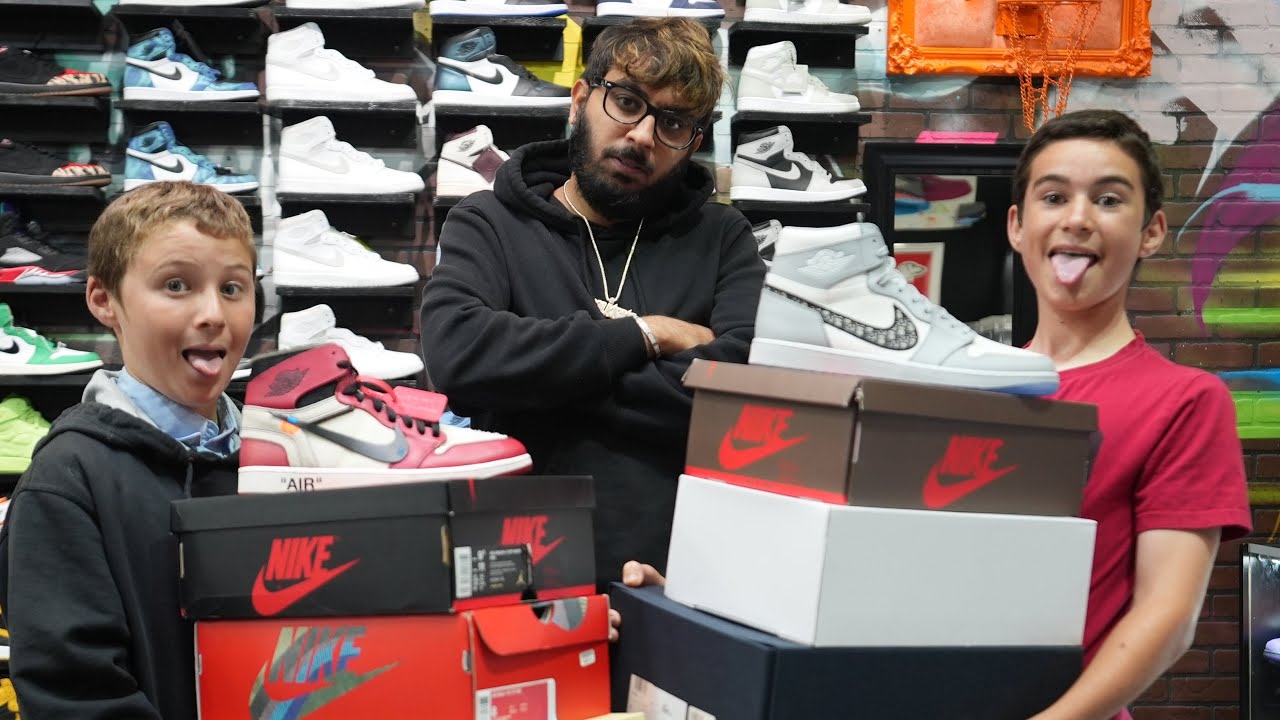 I TOOK A SUBSCRIBER SNEAKER SHOPPING AT COOLKICKS!