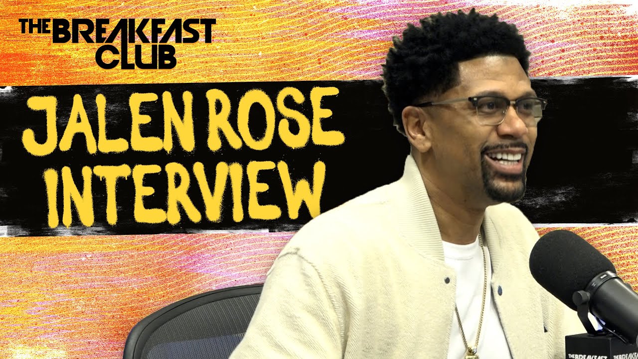 Jalen Rose Talks NBA MVP, TV Athlete Wage Gap, Leadership Academy, HIV Prevention Initiative + More