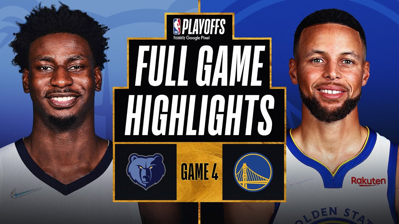 #2 GRIZZLIES at #3 WARRIORS | FULL GAME HIGHLIGHTS |