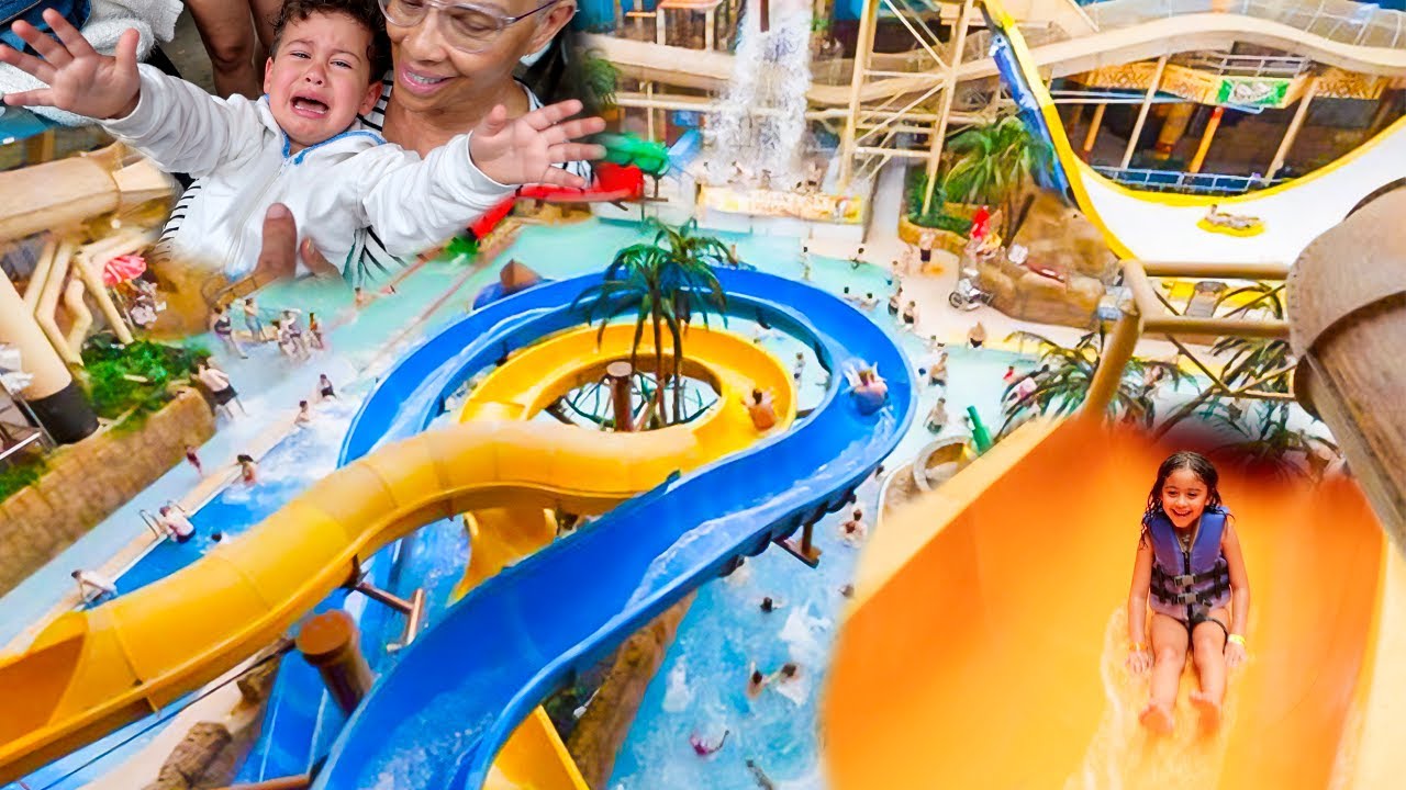 SURPRISING OUR 5 YEAR OLD WITH TRIP TO THE WORLD’S BIGGEST WATERPARK!!!