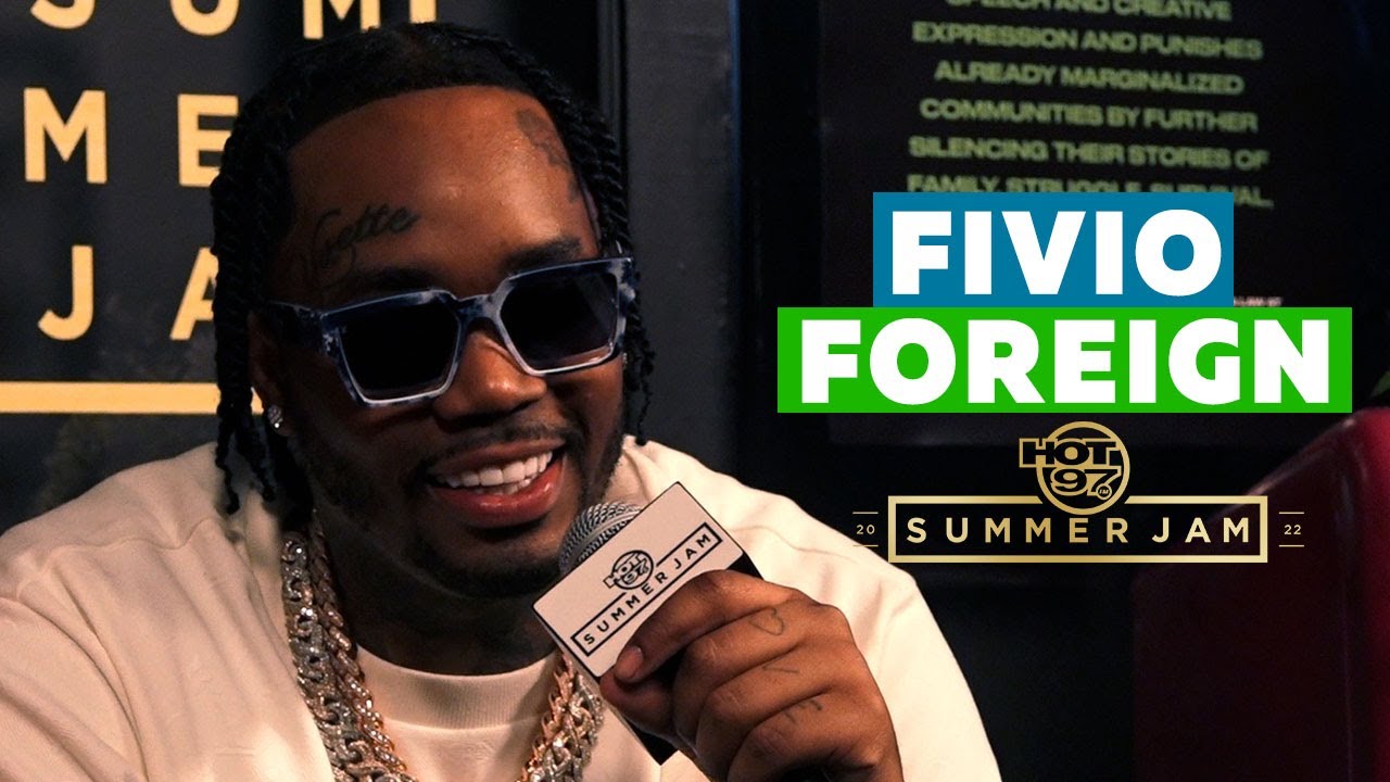 Fivio Foreign On Skillibeng, ‘B.I.B.L.E.’ Deluxe Album, + Learning From Ye | Summer Jam ’22