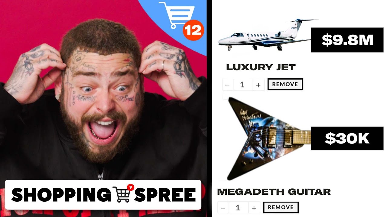 Post Malone’s $3.1M Shopping Spree | GQ