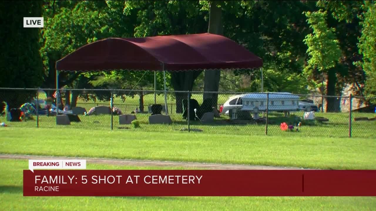 Family: 5 shot during funeral at Graceland Cemetery in Racine