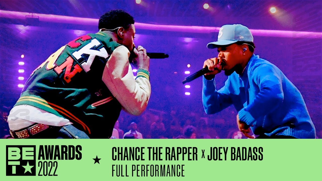 Chance the Rapper & Joey Badass Light Up The BET Stage 🔥 | BET Awards ’22