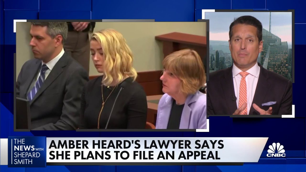 Amber Heard’s lawyer plans to appeal verdict