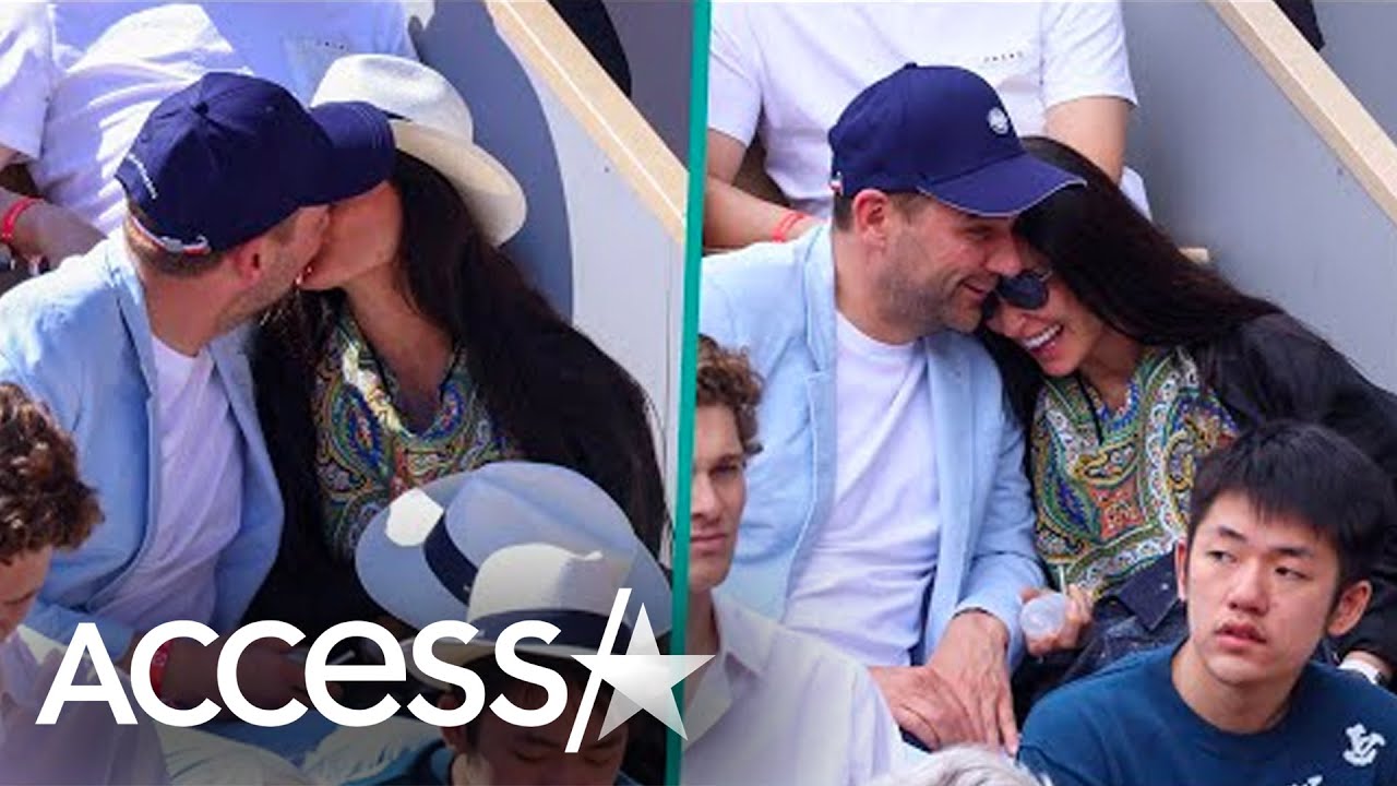 Demi Moore CAUGHT KISSING Chef Daniel Humm at French Open!