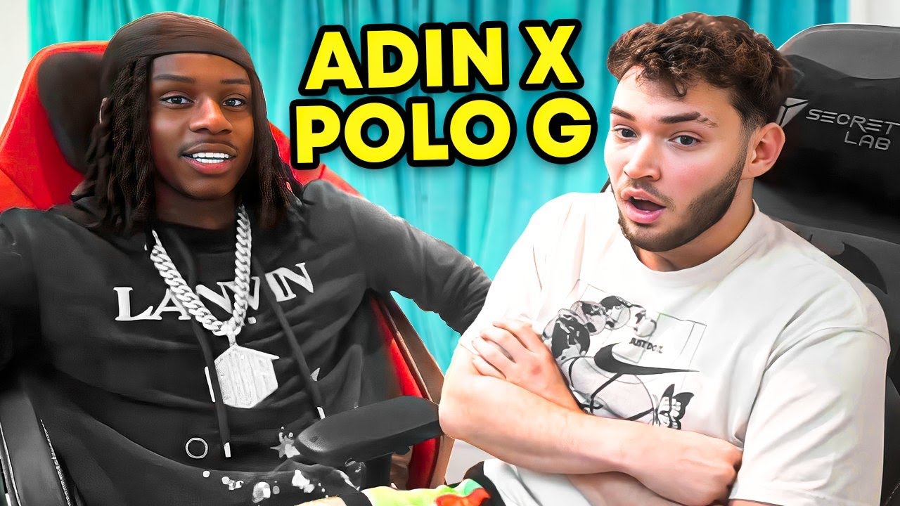 Polo G Pulls Up on Adin Ross LIVE on Stream!