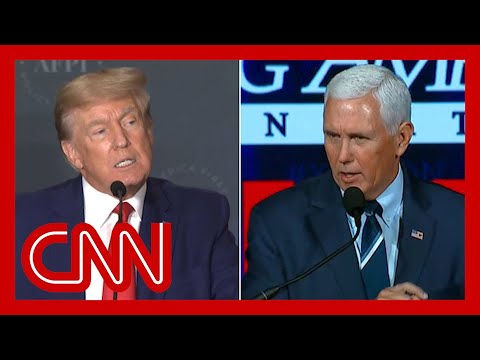 These were Trump’s and Pence’s dueling DC speeches