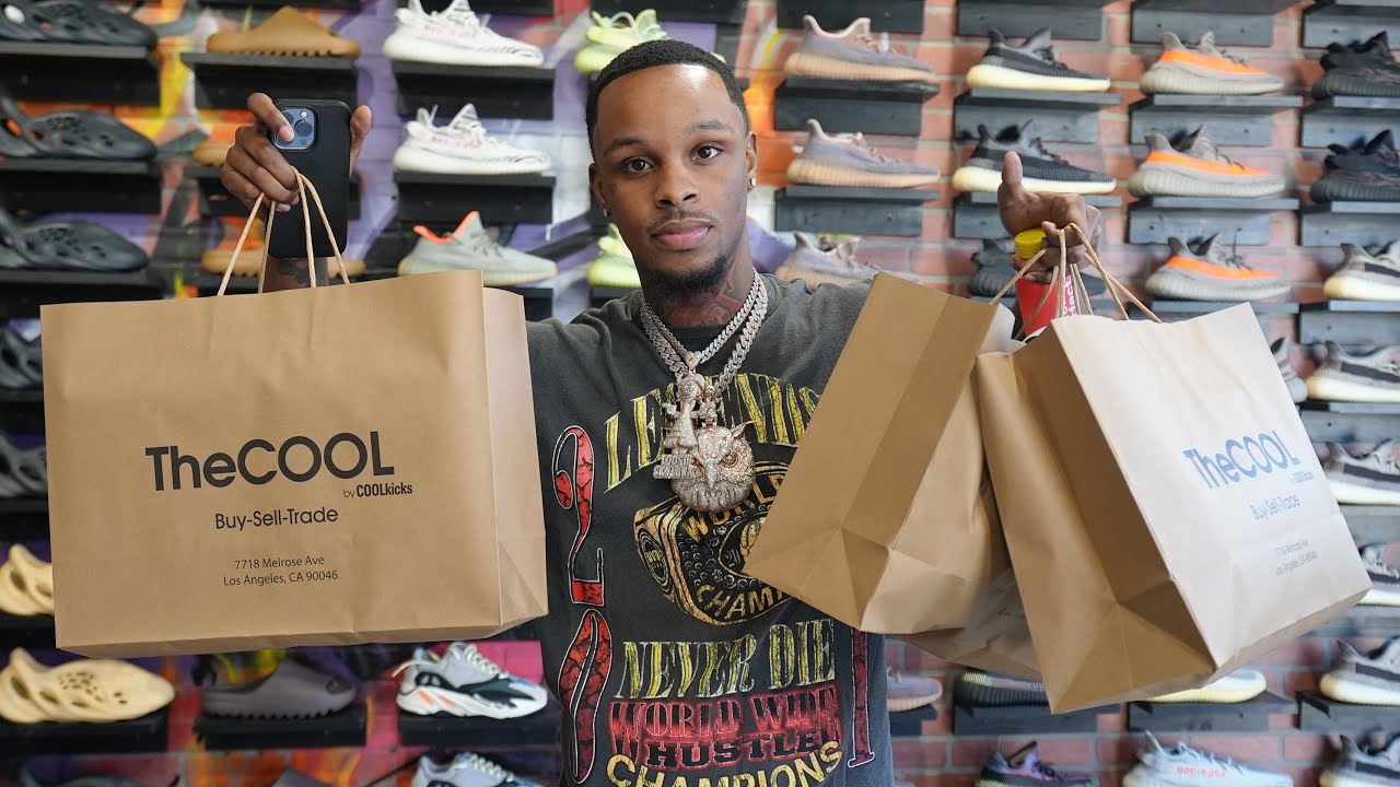 Toosii SPENDS $10,000 Shopping For Sneakers With CoolKicks