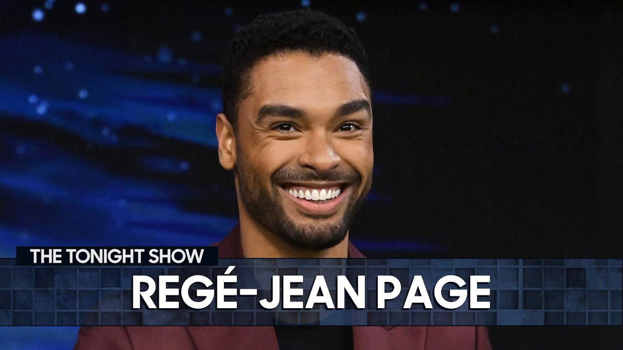 Regé-Jean Page’s Bridgerton Role Helped Him Get Cast in The Gray Man | The Tonight Show