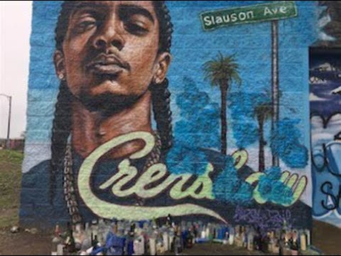 Nipsey Hussle Mural At The Marathon Store Shut Down by the City of Los angeles……Daily News Video