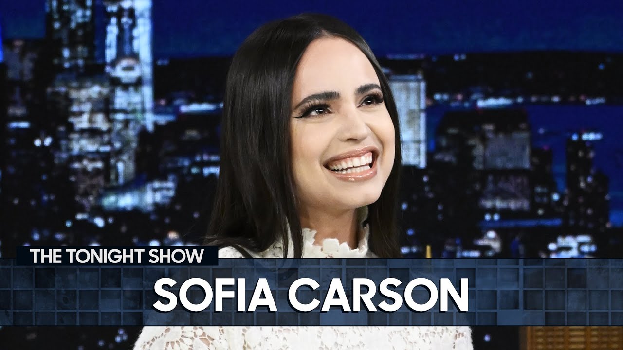 Sofia Carson Poured Her Heart and Soul into Purple Hearts | The Tonight Show Starring Jimmy Fallon