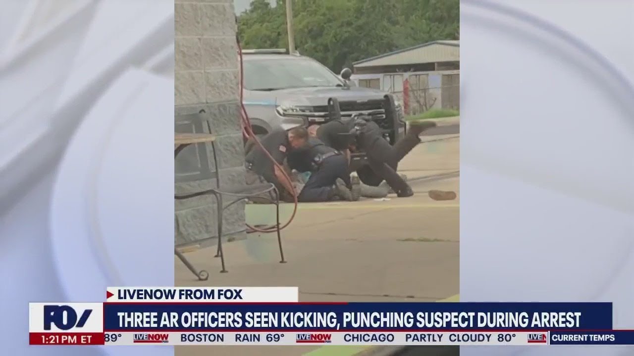 3 officers suspended after viral video catches beating | LiveNOW from FOX