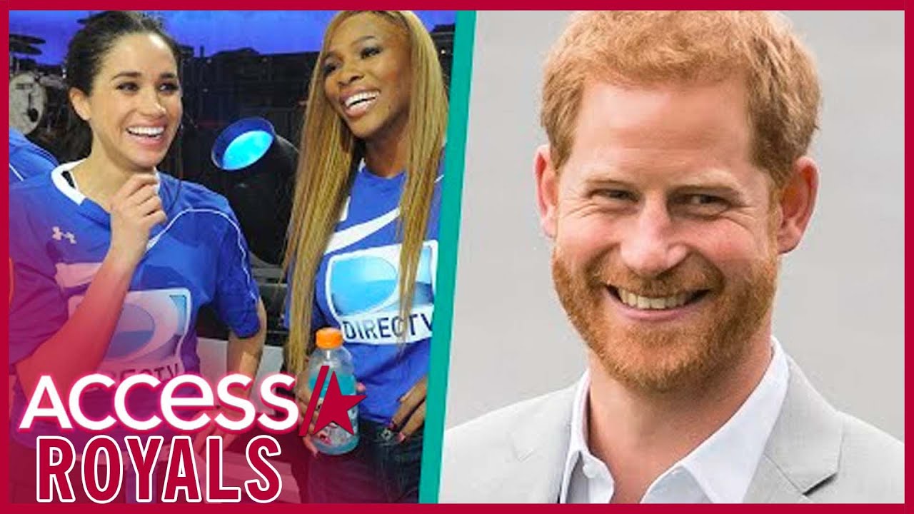 Prince Harry Crashes Meghan Markle’s First Podcast w/ Serena Williams