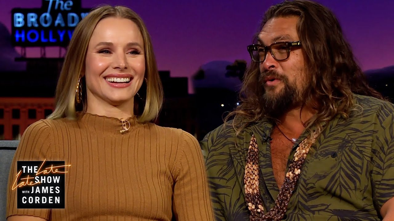 Jason Momoa Has Kristen Bell a Bit Flustered