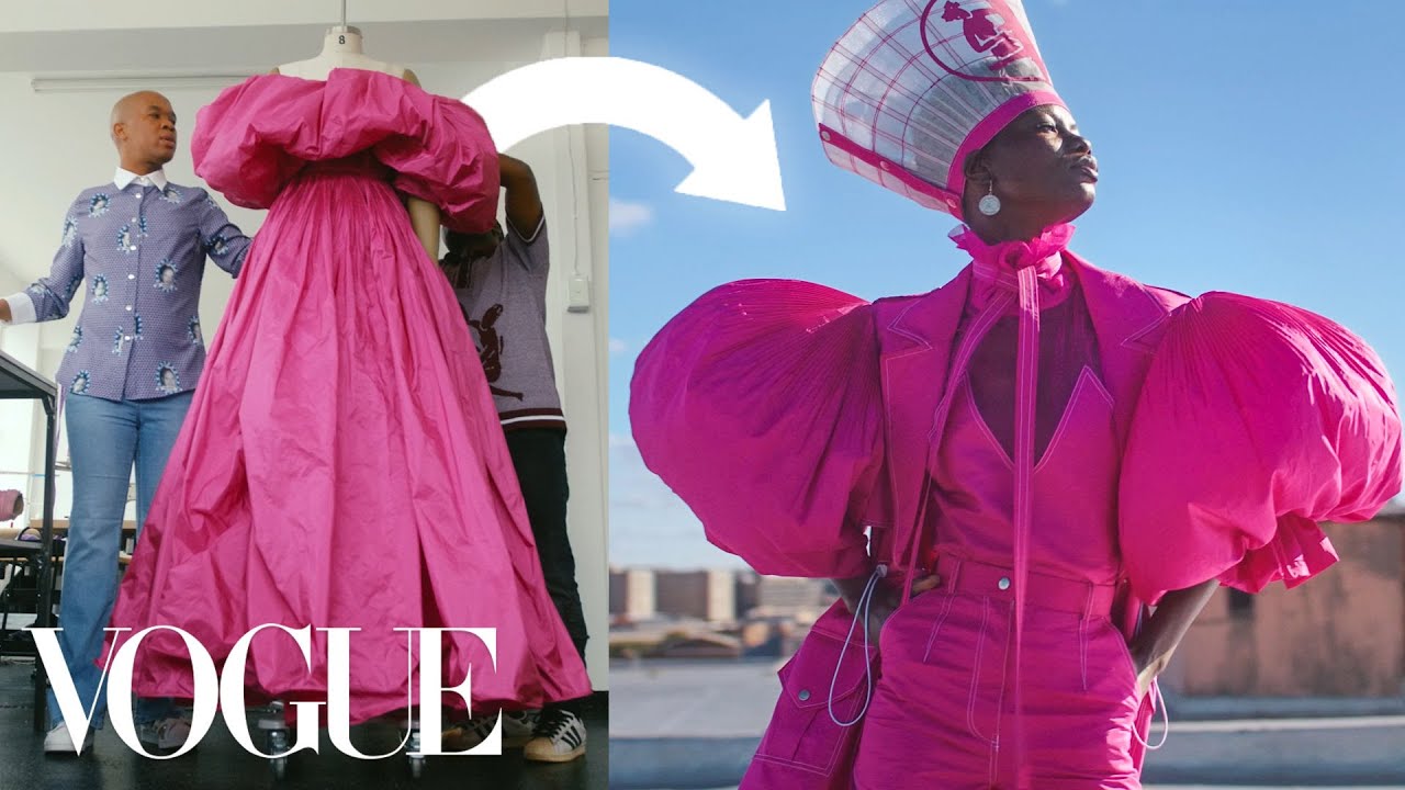 2 Designers Transform Each Other’s Work (ft. Valentino’s Pierpaolo Piccioli & Thebe Magugu) | Vogue