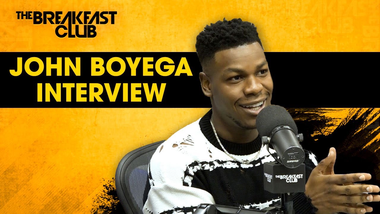 John Boyega Talks New Films “Breaking ” & “Woman King’, Star Wars, , Halle Bailey & More