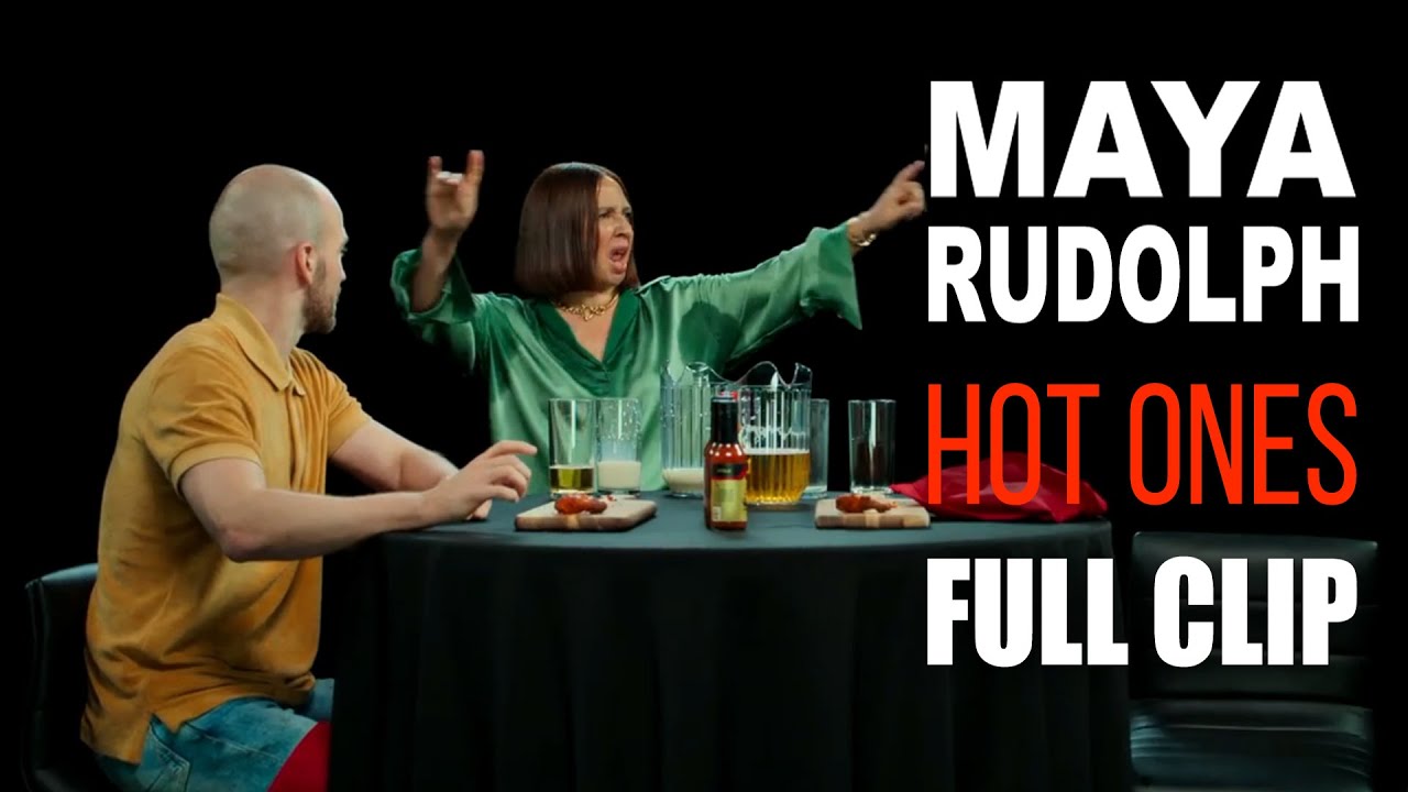 Maya Rudolph | Hot Ones Skit | Full Clip