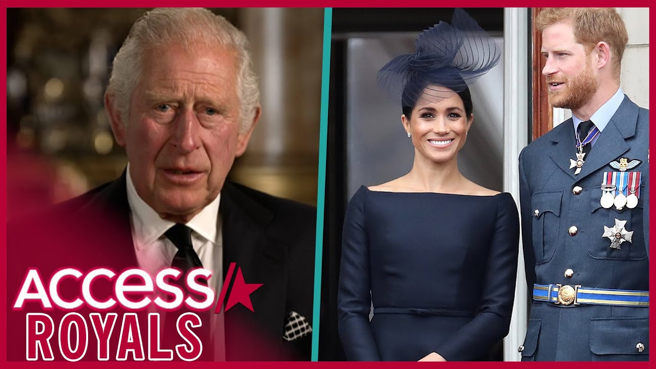 King Charles Shares Love For Prince Harry & Meghan Markle In Speech