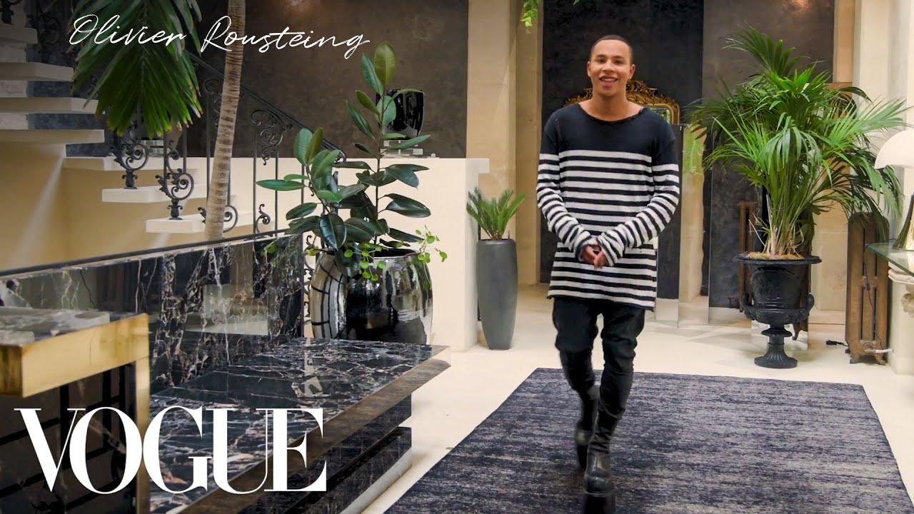 Inside Balmain Designer Olivier Rousteing’s Home Filled With Wonderful Objects | Vogue