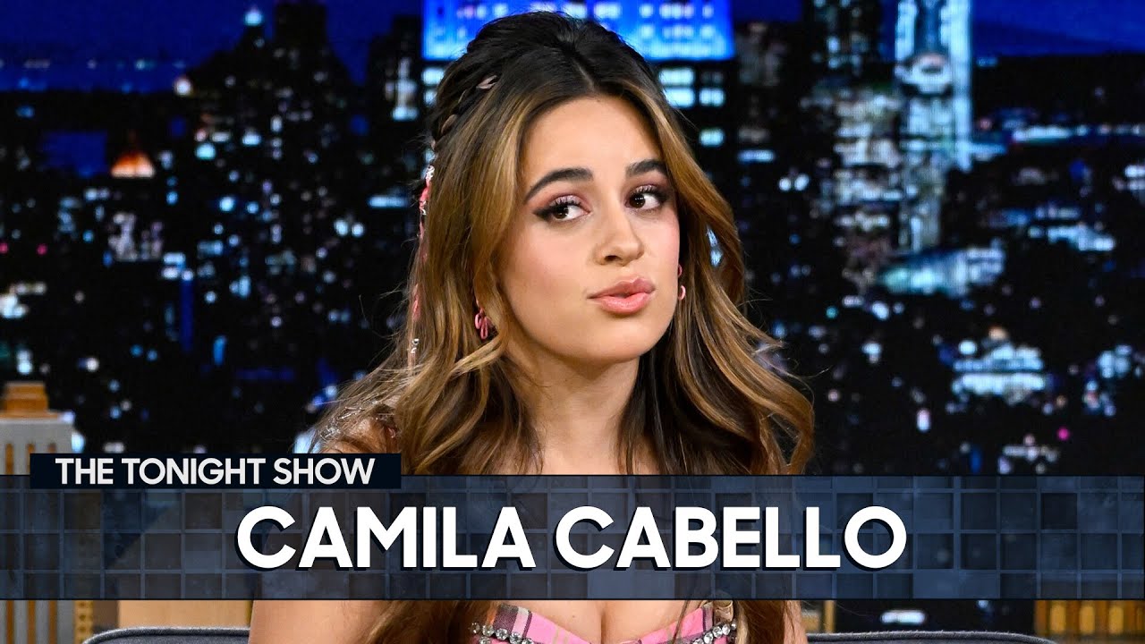 Camila Cabello Shares Footage of a UFO and Grills Jimmy on His Beard | The Tonight Show