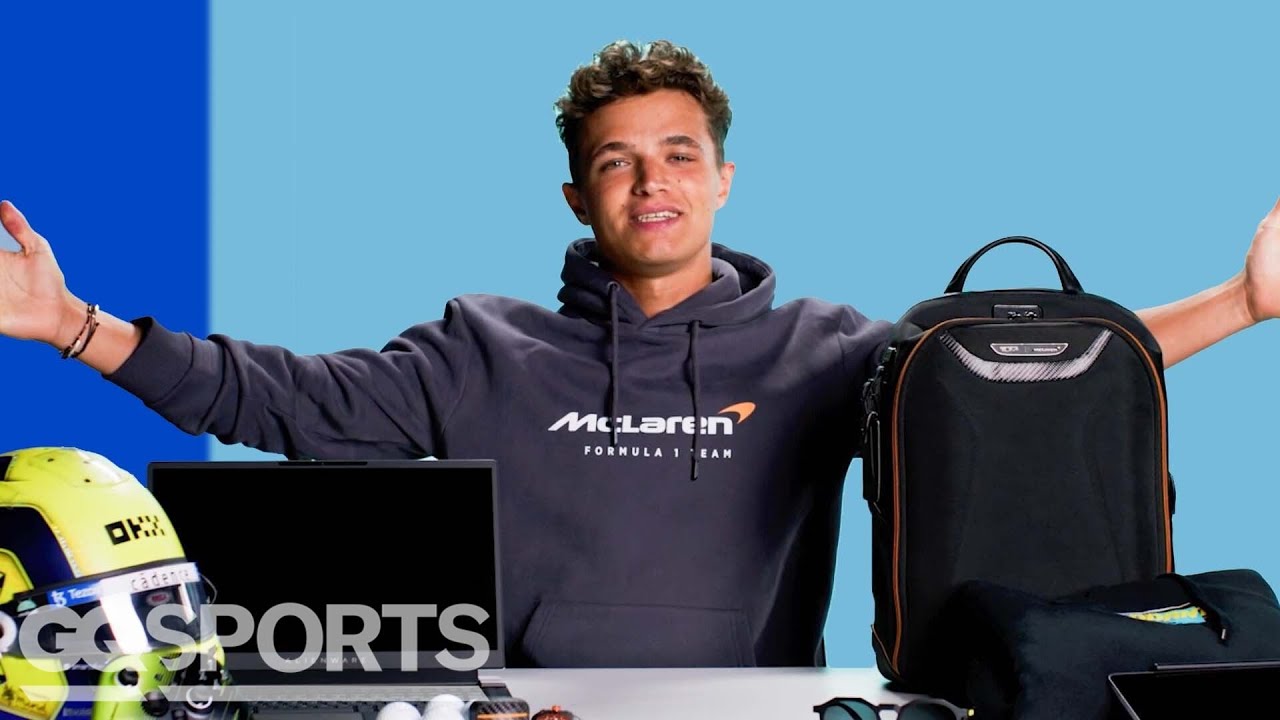 10 Things F1 Driver Lando Norris Can’t Live Without | GQ Sports