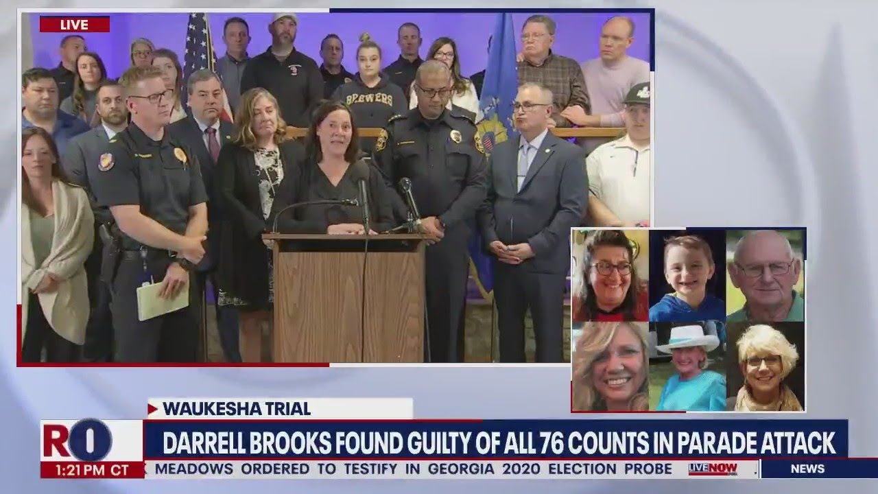 Darrell Brooks trial: Victims families and prosecutors react to guilty verdict | LiveNOW from FOX