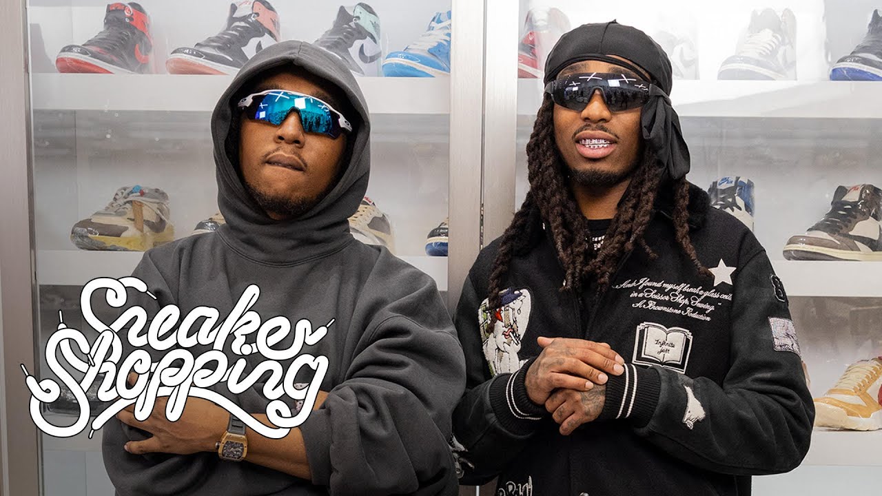 Quavo and Takeoff Go Sneaker Shopping
