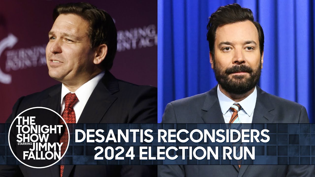 DeSantis Reconsiders 2024 Election Run, Jeff Bezos and JAY-Z’s Potential Partnership | Tonight Show