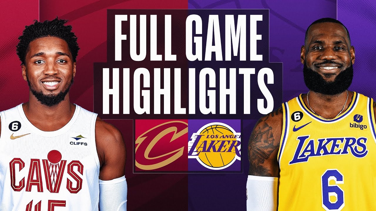 CAVALIERS at LAKERS | NBA FULL GAME HIGHLIGHTS