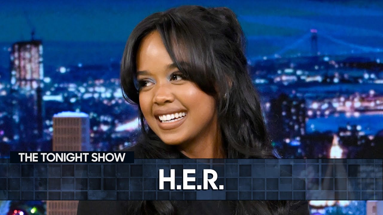 H.E.R. Lives Out Her Childhood Dream Playing Belle in Beauty and the Beast | The Tonight Show