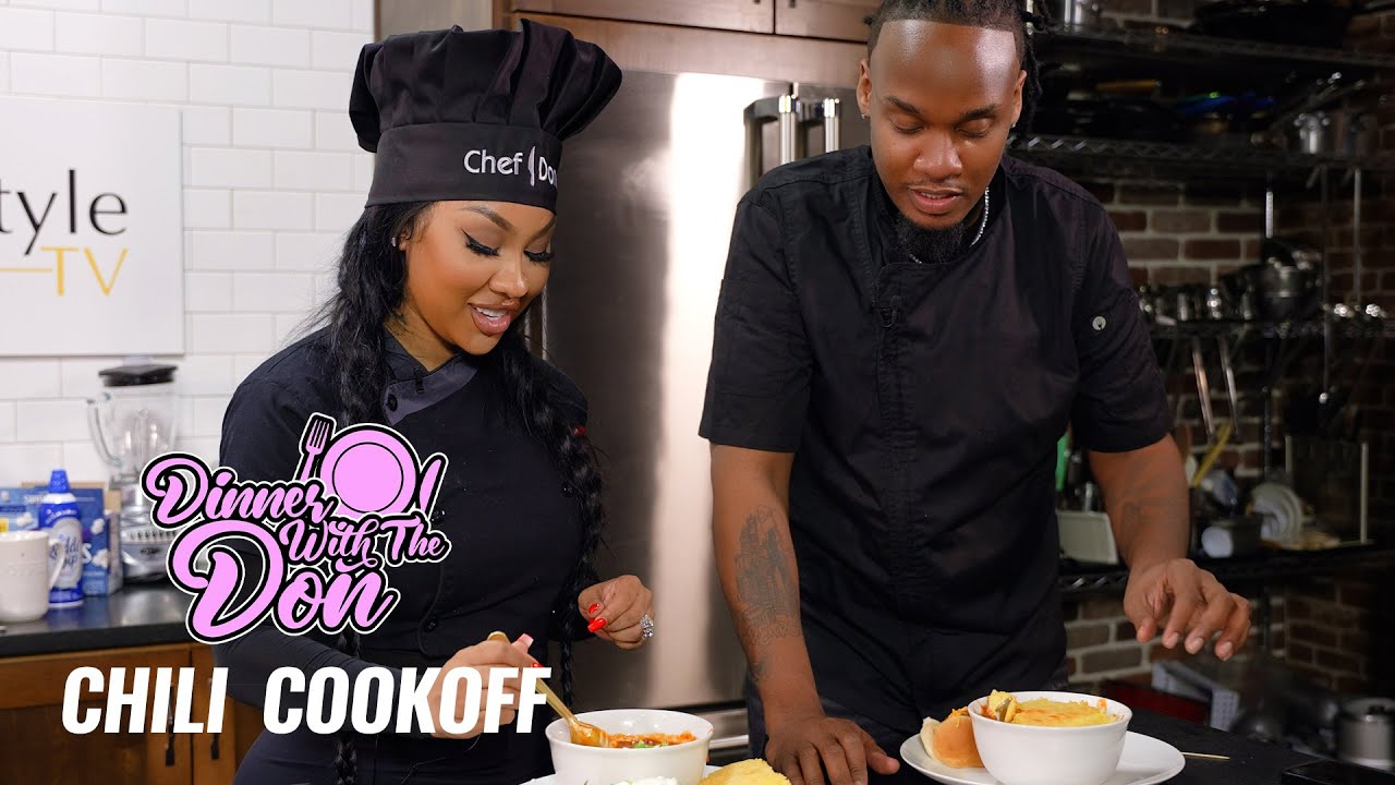 Ari and Tuson Cook Chili