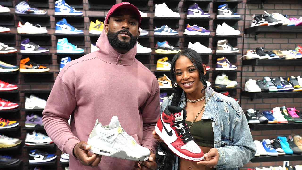 WWE’S Bianca Belair and Montez Ford Go Shopping For Sneakers With CoolKicks