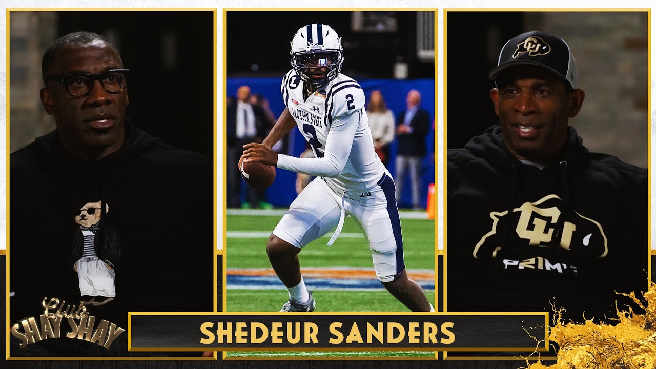 Deion Sanders addresses the nepotism comments surrounding his son, Shedeur Sanders | CLUB SHAY SHAY