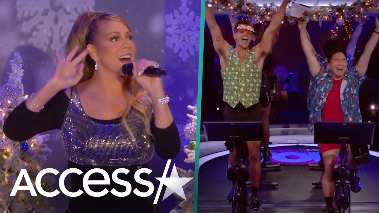 Mariah Carey SHOCKS Peloton Riders By Showing Up To Holiday Class